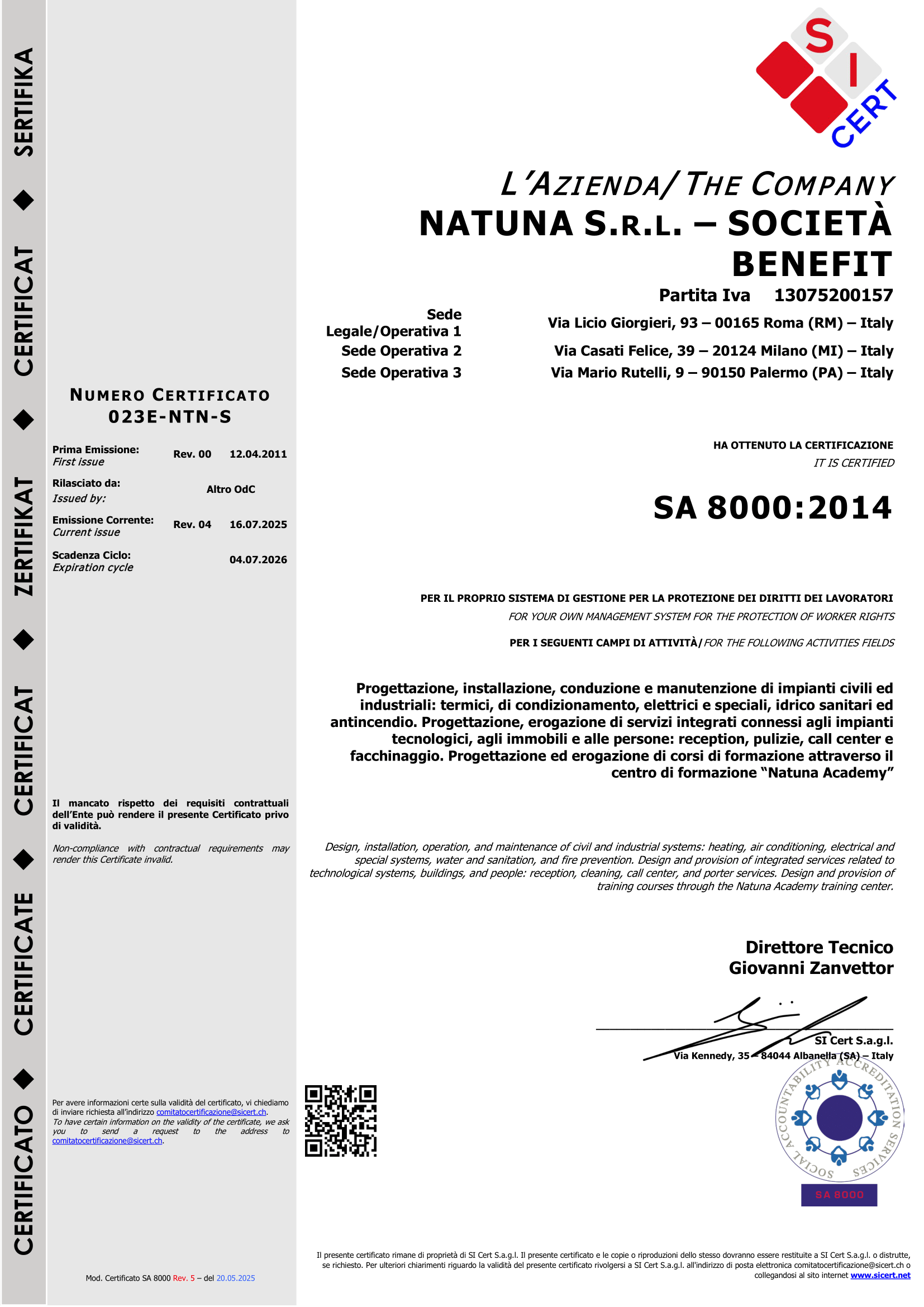 SA8000:2014