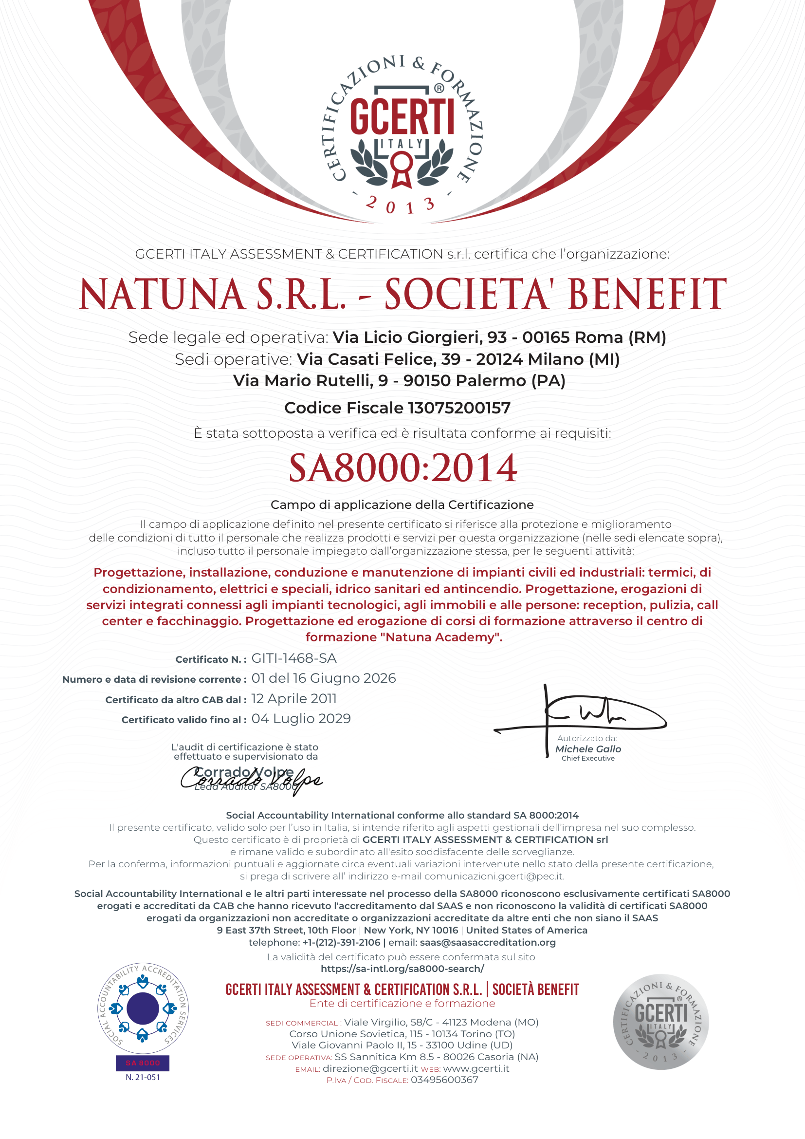 SA8000:2014